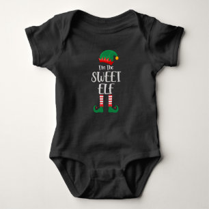 Im Sweet Elf passt Weihnachten Baby Strampler