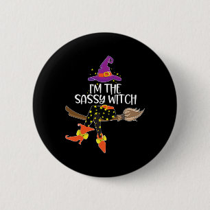 Im Sy Hexe Halloween Matching Group Kostüm Button
