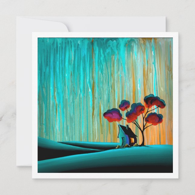 Im Tal - Mini-Druck (Vorderseite)