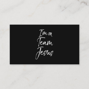 Im Team Jesus Scripture Bible Verse Christlich P Begleitkarte
