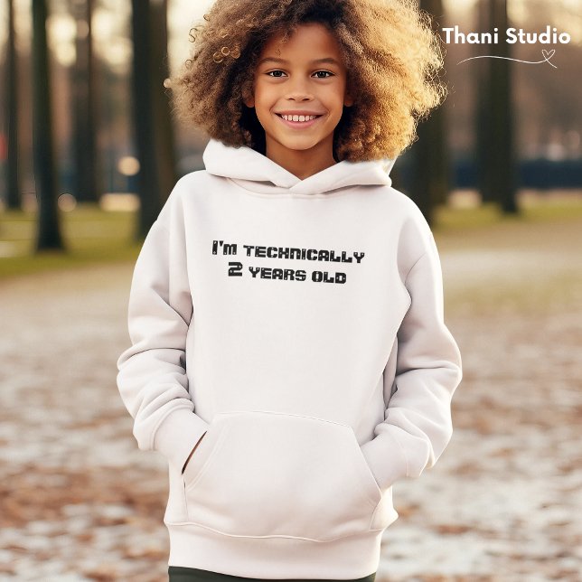 I'm Technically... years old Leap Year Birthday  Hoodie (Von Creator hochgeladen)