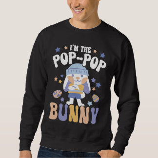 I'm The Pop Pop Bunny Rabbit Whisperer Animal Bunn Sweatshirt