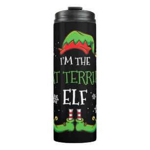 Im the Rat Terrier Elf Christmas Thermosbecher