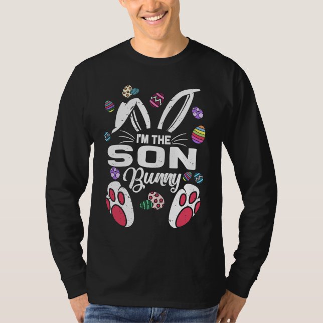 I'm The Son Cute Bunny Matching Family Easter Day  T-Shirt (Vorderseite)