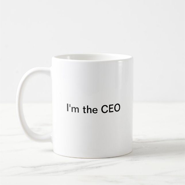 I'm the VORSITZENDER DES AUFSICHTSRATS Tasse (Links)