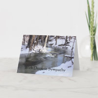 Im tiefsten Beileid Winterschneekrebs