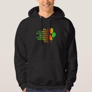 Im Tierarzt benötigen Tierärzte Hoodie