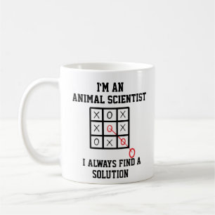 Im Tierwissenschaftler finde ich immer eine Lösung Kaffeetasse