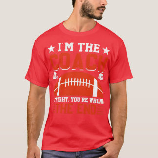im Trainer ist richtig Sie am Ende falsch T-Shirt