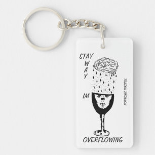 IM ÜBERFLOWENDER Schlüsselanhänger