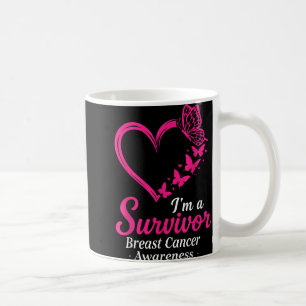 Im Überleben Brustkrebs Bewusstsein Frauen Pink H Kaffeetasse