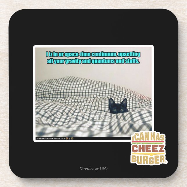 Im ur Raum-Zeit-Kontinuum Untersetzer (Vorderseite)