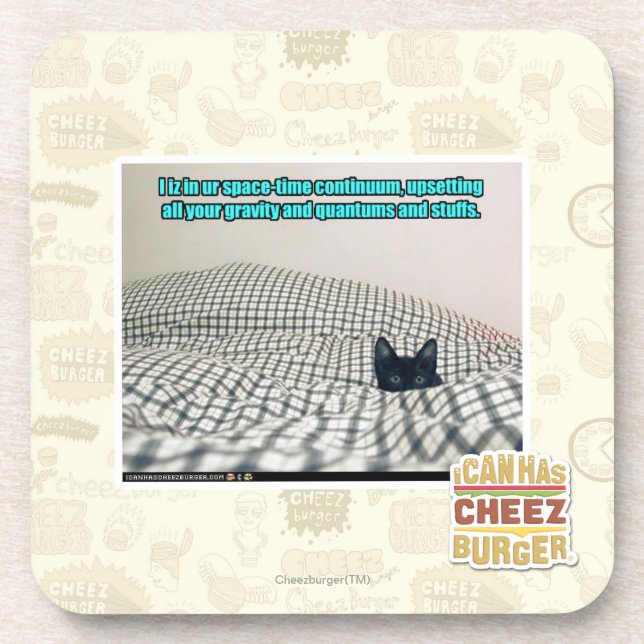 Im ur Raum-Zeit-Kontinuum Untersetzer (Vorderseite)