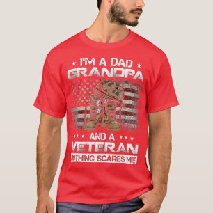 Im Vater Großvater und ein erfahrener US-Großvater T-Shirt