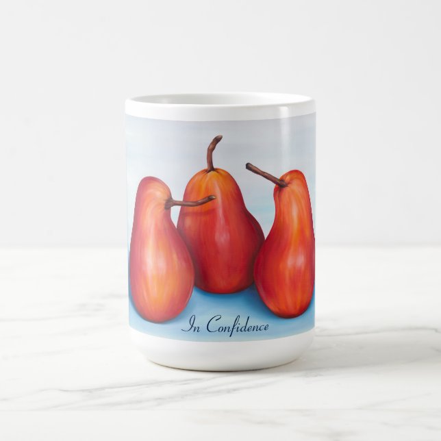"Im Vertrauen" Birnen-Tasse Tasse (Mittel)
