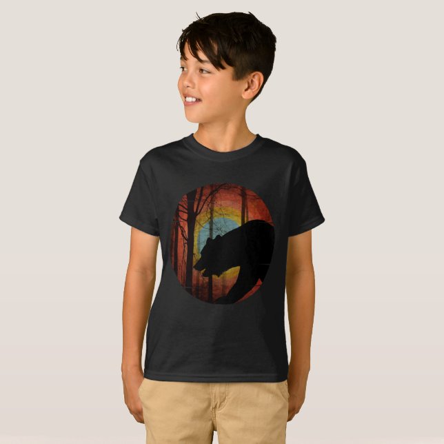 IM WALD DER WÄLDER VINTAG T-Shirt (Vorne ganz)