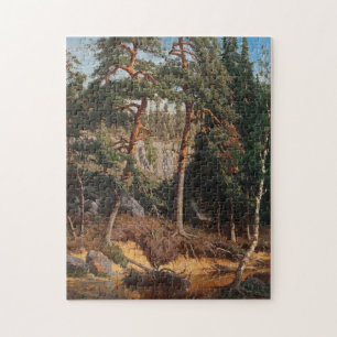„Im Wald“ Kunstpuzzle Puzzle