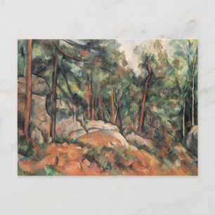 Im Wald - Paul Cezanne - c1898 Postkarte