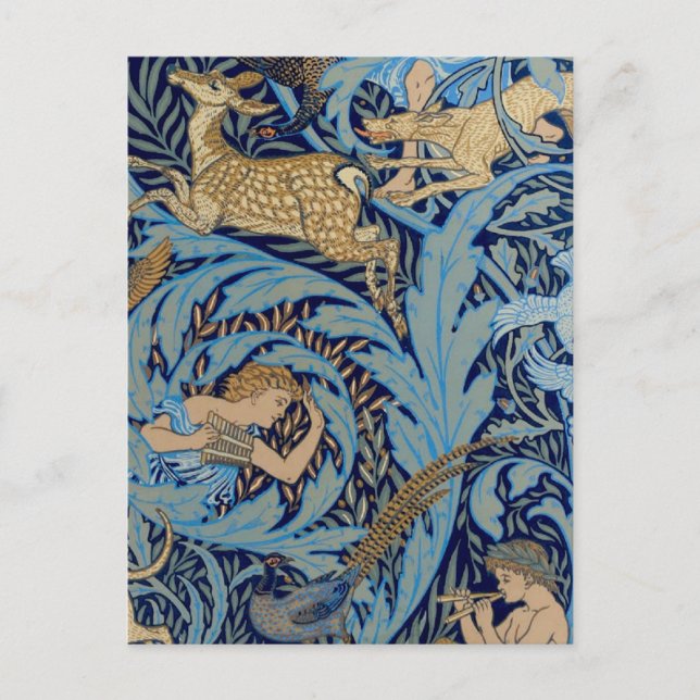 Im Wald Postkarte (Vorderseite)