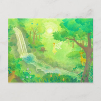 im Wald Postkarte