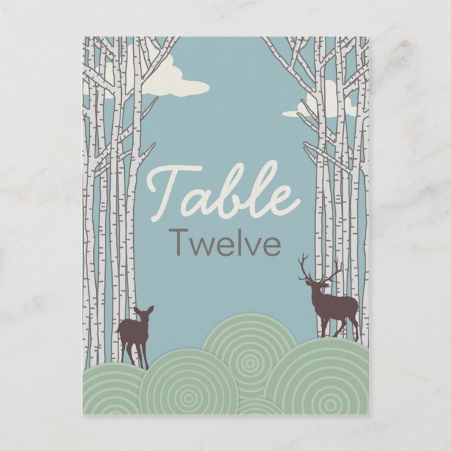 Im Wald, Postkarte (Vorderseite)