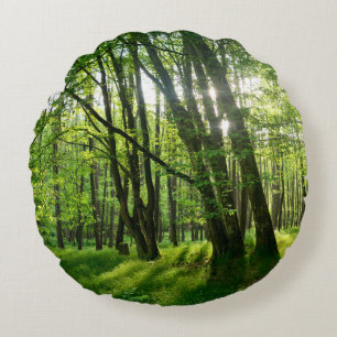 Im Wald Rundes Kissen