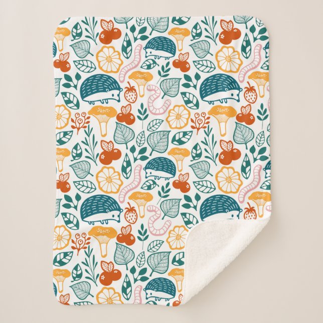 Im Wald Sherpadecke (Vorderseite)