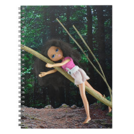 Im Wald spielen Notizblock