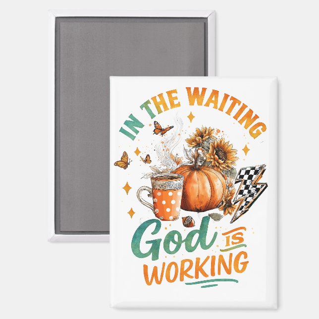 Im Wart.. Magnet (Vorderseite/Rückseite)