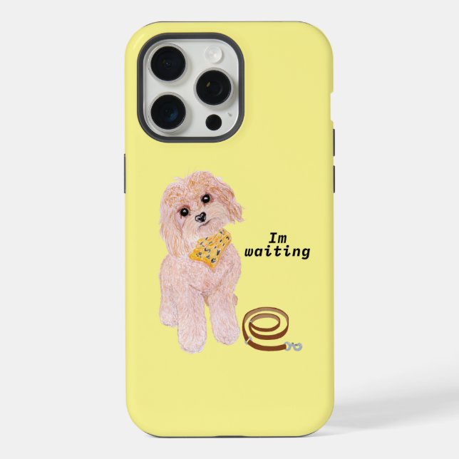 Im warten iPhone hülle (Rückseite)