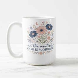 Im Warten wirkt Gott Kaffeetasse