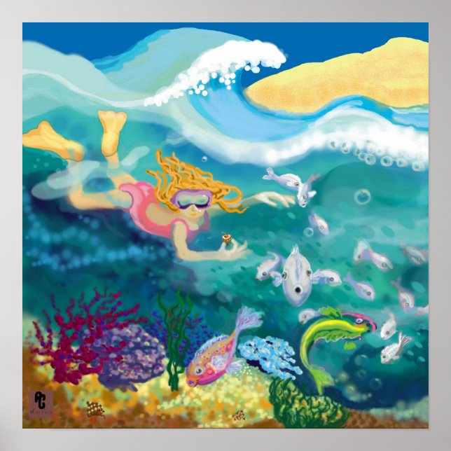 Im Wasser Poster (Vorne)