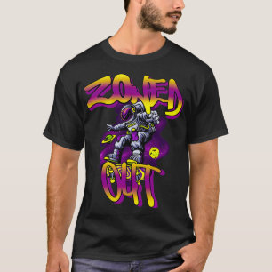 Im Weltraum abgeschaltet Graffiti-Kunst T-Shirt