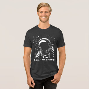 Im Weltraum verloren - Sci-Fi-T - Shirt im Retro-M