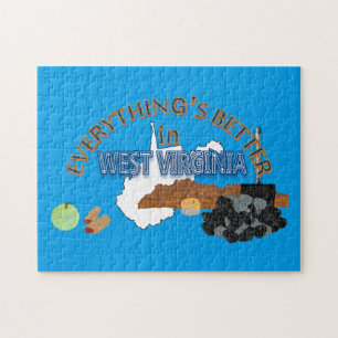 Im West Virginia Puzzle ist alles besser