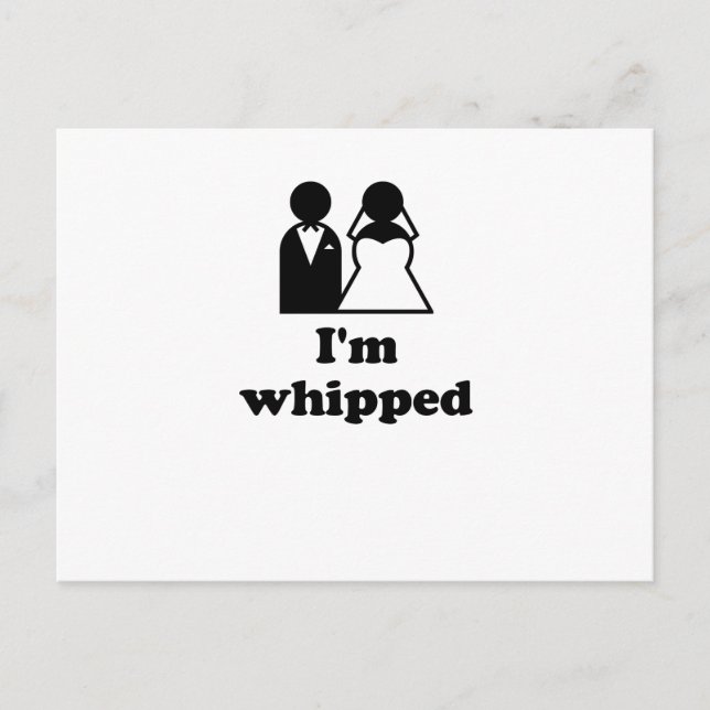 Im Whipped Postkarte (Vorderseite)