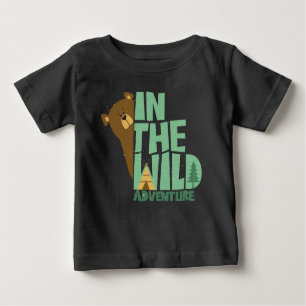 Im wilden Erlebnisbär Baby T-shirt