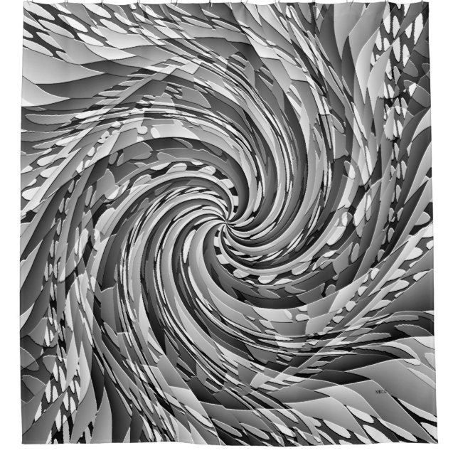 Im Wind... Duschvorhang (Vorderseite)