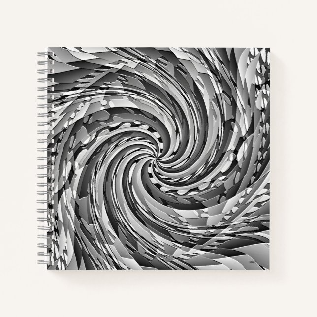 Im Wind... Notizbuch (Vorderseite)