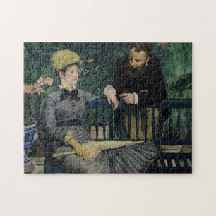 Im Wintergarten   Édouard Manet Puzzle