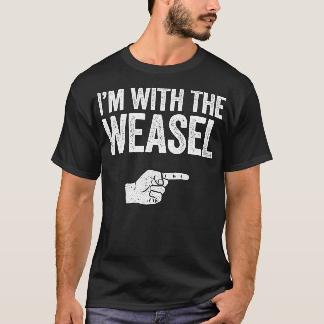 Im With The Weasel  Matching Weasel Costume T-Shirt (Vorderseite)