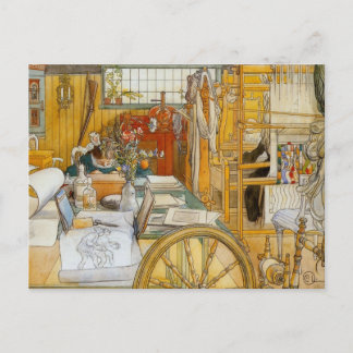 Im Workshop mit Mama Postkarte