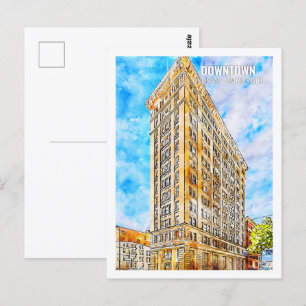 Im Zentrum von Cincinnati Famulanischer Ausflugsor Postkarte