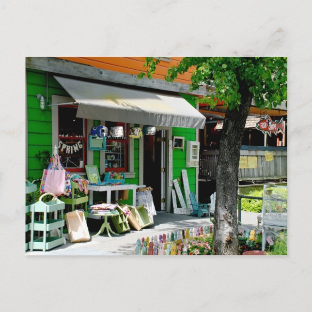 Im Zentrum von Davis, Ca Postkarte (Vorderseite)