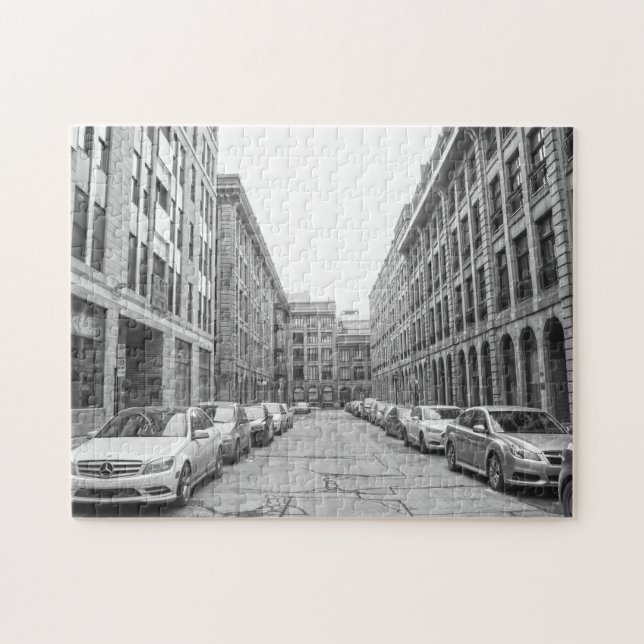 Im Zentrum von Montreal. Puzzle (Horizontal)