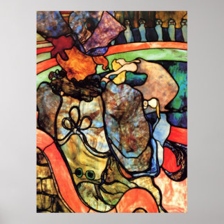 Im Zirkus von Toulouse-Lautrec Poster