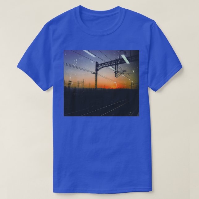 Im Zug T-Shirt (Design vorne)
