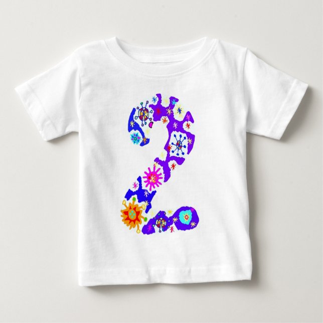 Im zwei! baby t-shirt (Vorderseite)