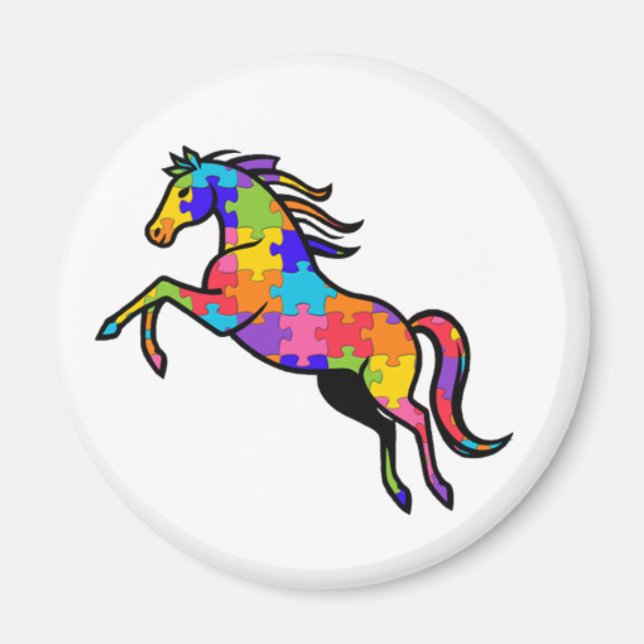Ímã (Magnet) Quebra-Cabeça - Cavalo Magnet (Vorne)