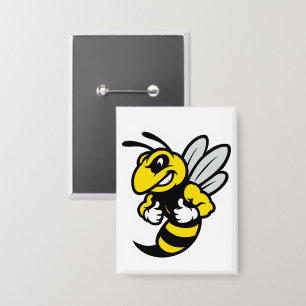 Imabee Umgekehrte Lustige Biene Button